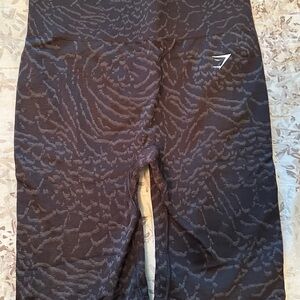 Gymshark Adapt Animal Black Bike Shorts